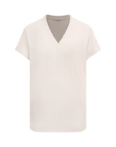 Хлопковая футболка Brunello cucinelli