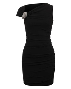 Платье из вискозы Alexander mcqueen