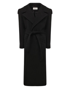 Пальто из кашемира и шерсти Saint laurent
