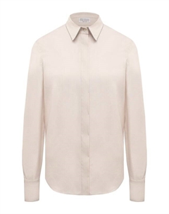 Хлопковая рубашка Brunello cucinelli