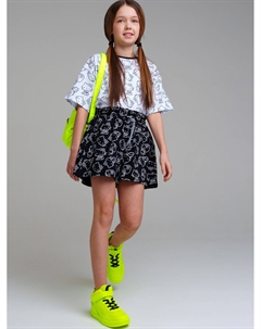 Юбка-шорты трикотажные для девочек Playtoday tween