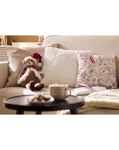 Декоративная подушка Зимняя рябина Linen way