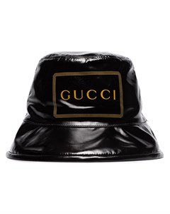 Gucci панама с логотипом l черный Gucci