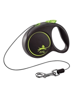 Рулетка Black Design XS до 8 кг (3 м трос) (Зеленый) Flexi