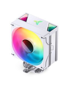 Кулер для процессора CR-1000 V2 PRO ARGB White для Socket/115x/1200/1700/1851/AM4/AM5, 120 мм, 1500rpm, 32 дБА, 230 Вт, 4-pin PWM+3-pin 5V ARGB, Al+Cu, ARGB Jonsbo