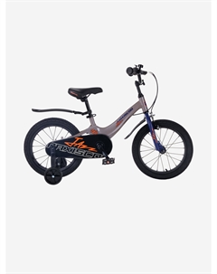 Велосипед Детский JAZZ Стандарт Плюс 16'' Серый Жемчуг (2024), Мультицвет Maxiscoo