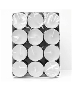 Набор свечей в гильзе, чайных без аромата Индокитай