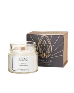 Свеча ароматическая Прованс (Лаванда) с деревянным фитилем 100 Emerge