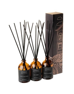 Набор 3 диффузора ароматических (ТабакВаниль,ТабакВишня,МиндальВишня) 3 Emerge