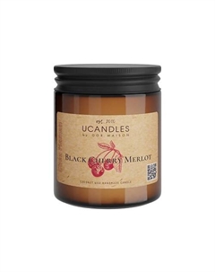 Свеча Black Cherry Merlot Chez Maman VASO 200 Ucandles