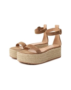 Замшевые босоножки Seville 40 Gianvito rossi