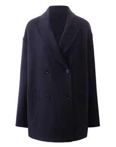 Шерстяное полупальто Mvst