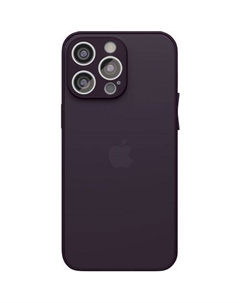 Чехол (клип-кейс) Glaze Case, для Apple iPhone 15 Pro, фиолетовый Vlp
