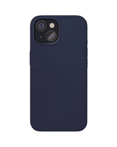 Чехол (клип-кейс) Ecopelle Case, для Apple iPhone 15, синий Vlp