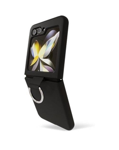 Чехол (клип-кейс) Flex Case, для Samsung Galaxy Z Flip5, противоударный, черный Vlp