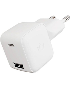 Сетевое зарядное устройство VLP G-Charge, USB-A, 30Вт, 3A, белый Vlp