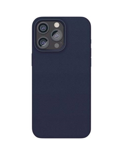 Чехол (клип-кейс) Ecopelle Case, для Apple iPhone 15 Pro Max, синий Vlp