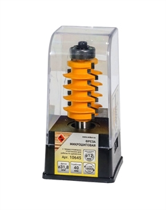 Фреза микрошиповая 10645, Ø 31,8х40 мм, хвостовик 12 мм Энкор