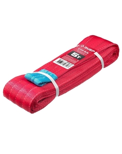 Строп петлевой Зубр СТП-5/6 43555-5-6, текстильный, красный, г/п 5 т, длина 6 м