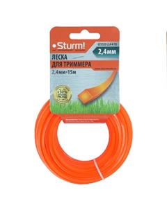 Леска для триммера GT3535-2.4-4-15 Sturm!