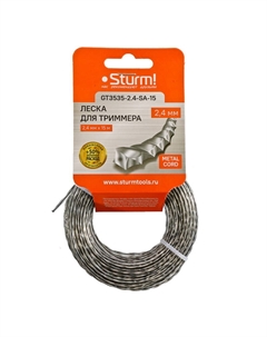Леска для триммера GT3535-2.4-SA-15 Sturm!