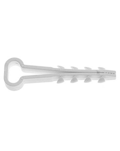 Дюбель-хомут SM-86564-100 для прямоугольного кабеля 14х6 мм белый (100 шт в пакете) Starfix