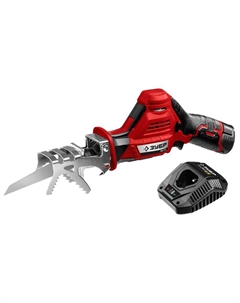 Сабельная пила СПЛ-125-21 (12 В, 80 мм, 2 Ач) Зубр