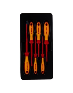 Набор диэлектрических отверток KN-002012V01, 6 шт. Knipex
