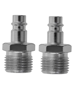 Ниппель универсальный быстросъемный ("папа") 57067, внешняя резьба 1/2", 2 шт Stels