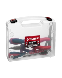 Кейс-органайзер "ОКА-11" 38102-11 пластиковый Зубр