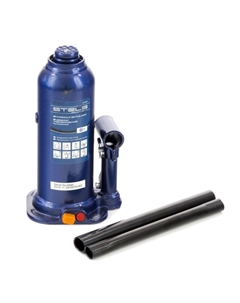 Домкрат гидравлический бутылочный 51176, 6 т, 207-404 мм, кейс Stels