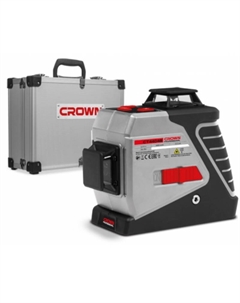 Нивелир лазерный CT44048 MC, 30 м, горизонталь 360 град., зеленый луч, кейс Crown