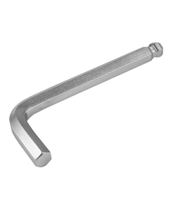 Ключ торцевой шестигранный короткий с шаром HKSB100 053074, H10 Thorvik