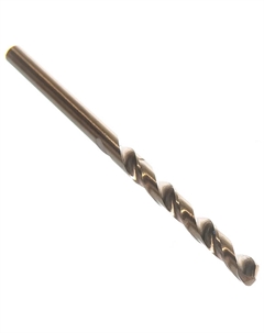 Сверло спиральное по металлу TDB044K5 052667, HSS Co в ПВХ упаковке, d4.4 мм Thorvik