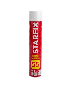 Пена монтажная Foam 55 SM-65855-1, бытовая всесезонная 750мл Starfix