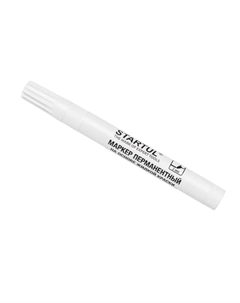 Маркер промышленный перманентный PROFI ST4360-01 (на основе жидкой краски, белый) Startul