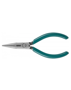 Длинногубцы прямые P5605 048195, мини, 125 мм Jonnesway