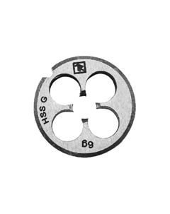 Плашка MD305 D-COMBO 052828 круглая ручная М3х0.5, HSS, Ф20х5 мм Thorvik