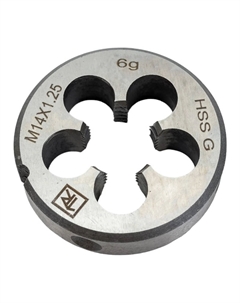 Плашка MD14125 D-COMBO 052841 круглая ручная М14х1.25, HSS, Ф38х10 мм Thorvik