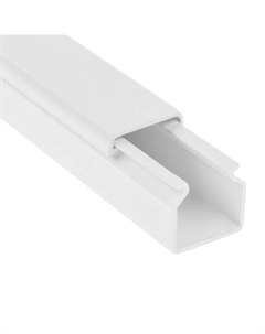 Кабель-канал JP3310-16, 12х12, белый, 2м Юпитер