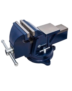 Тиски слесарные поворотные 245-992 (материал чугун, вес 17 кг) Кобальт