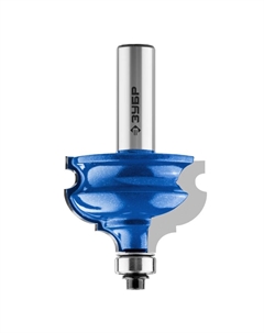 Фреза кромочная фигурная №4 Профессионал 28715-44.5, 44.5 x 28 мм, хвостовик 12 мм Зубр