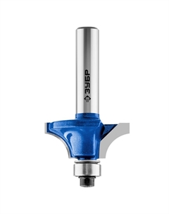 Фреза кромочная калевочная №1 Профессионал 28700-28.6, 28.6 x 12.2 мм, радиус 8 мм Зубр