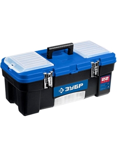 Пластиковый ящик для инструментов Десна-22 38181-22, 557 x 284 x 236 мм, 22" Зубр