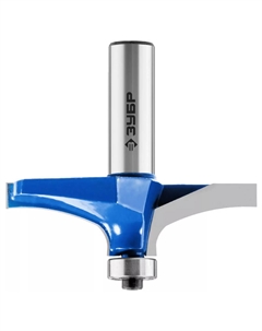 Фреза фигирейная Профессионал 28762-63.5, №3 63.5 x 19 мм, радиус 0 мм Зубр