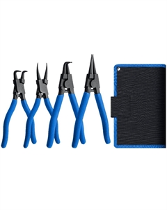 Набор съемников стопорных колец Профессионал 22821-H4, 4 шт., 180 мм Зубр