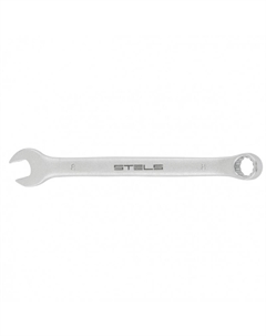 Ключ комбинированный 15204 (8 мм, CrV, матовый хром) Stels
