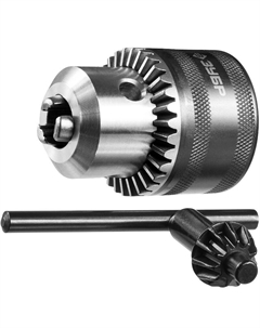 Патрон с ключом для дрели Профессионал 2908-16-1/2_z02 ударный сверлильный 16мм 1/2 Зубр