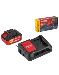 Набор аккумулятор и зарядное устройство 1329412 Wortex
