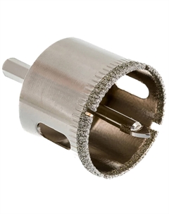 Сверло по керамической плитке и стеклу 72719, 38 х 55 мм, 6 гр.хв-к, с центр. сверлом Сибртех